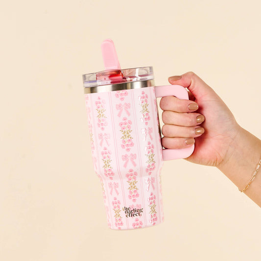 Oh So Fancy 20 oz Flip Straw Tumbler