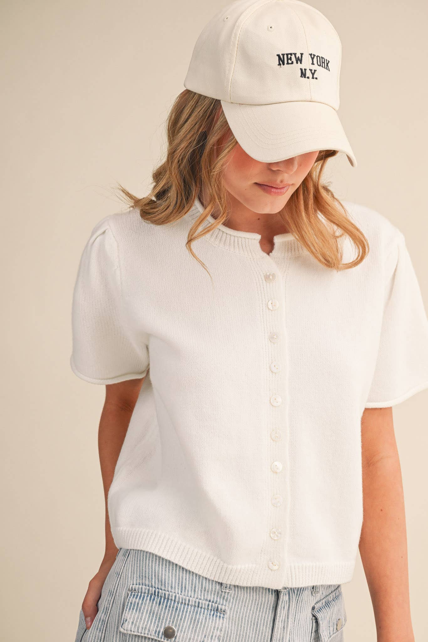 Short Sleeve Cardigan