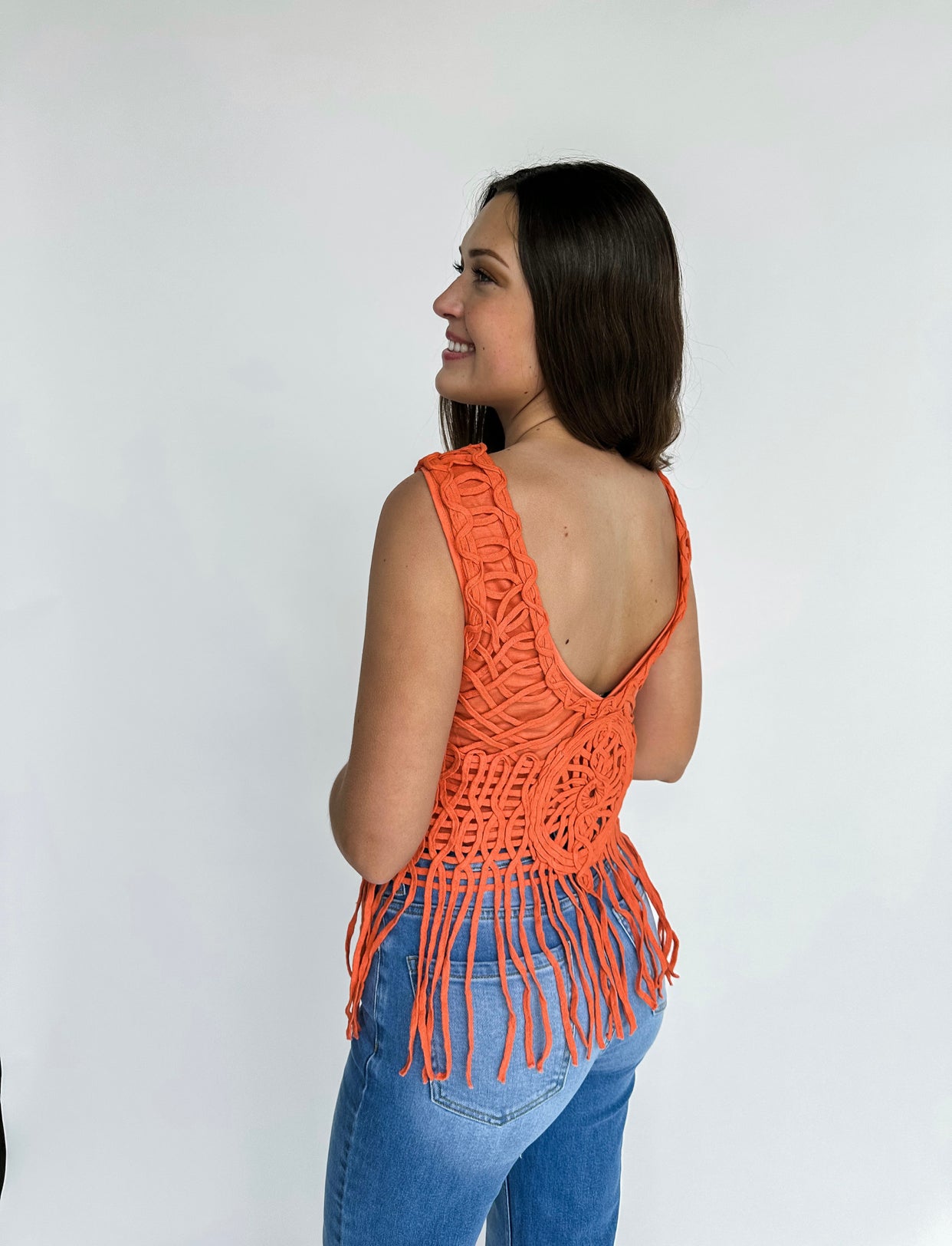 Born Free Fringe Top